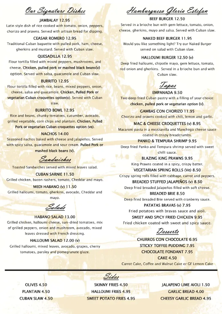Menu_Habano Restaurant & Wine Bar_Royal Leamington Spa_image_1