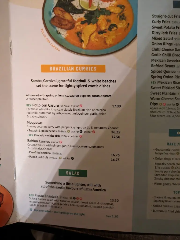 Menu_Las Iguanas - Leamington Spa_Royal Leamington Spa_image_4