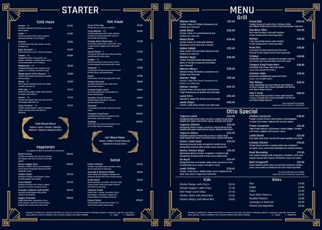 Menu_Otto Kitchen_Royal Leamington Spa_imagen_1