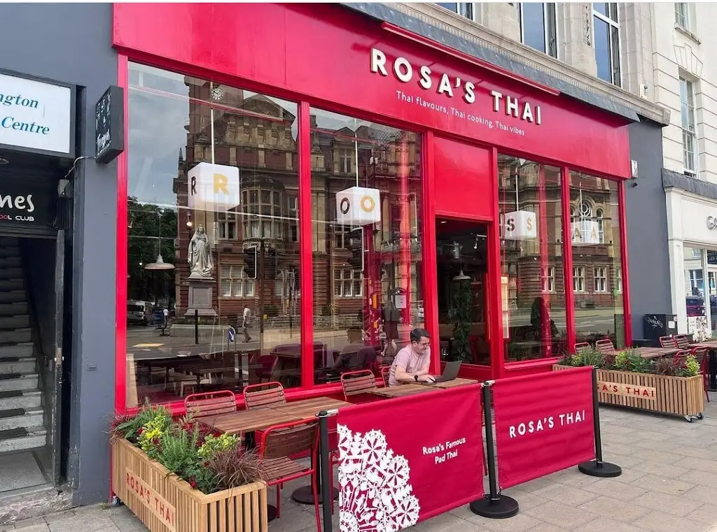 Rosa's Thai Leamington Spa restaurant in Royal Leamington Spa