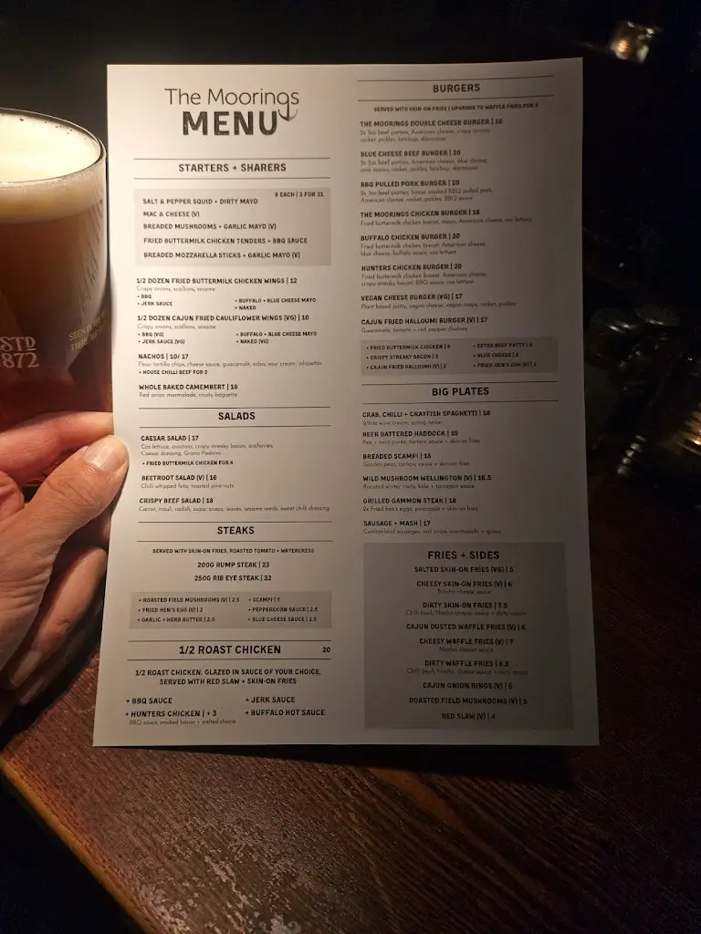 Menu_The Moorings at Myton_Royal Leamington Spa_image_4