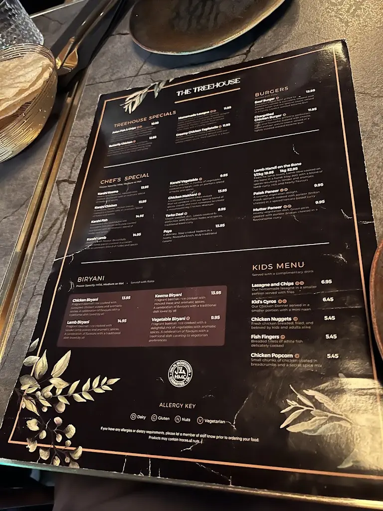 Menu_The Treehouse Restaurant & Grill_Batley_image_2