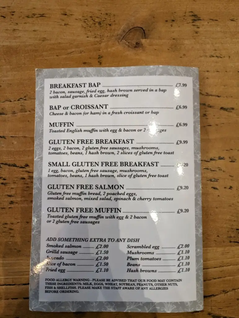 Menu_Café Royal_Royal Leamington Spa_imagen_4