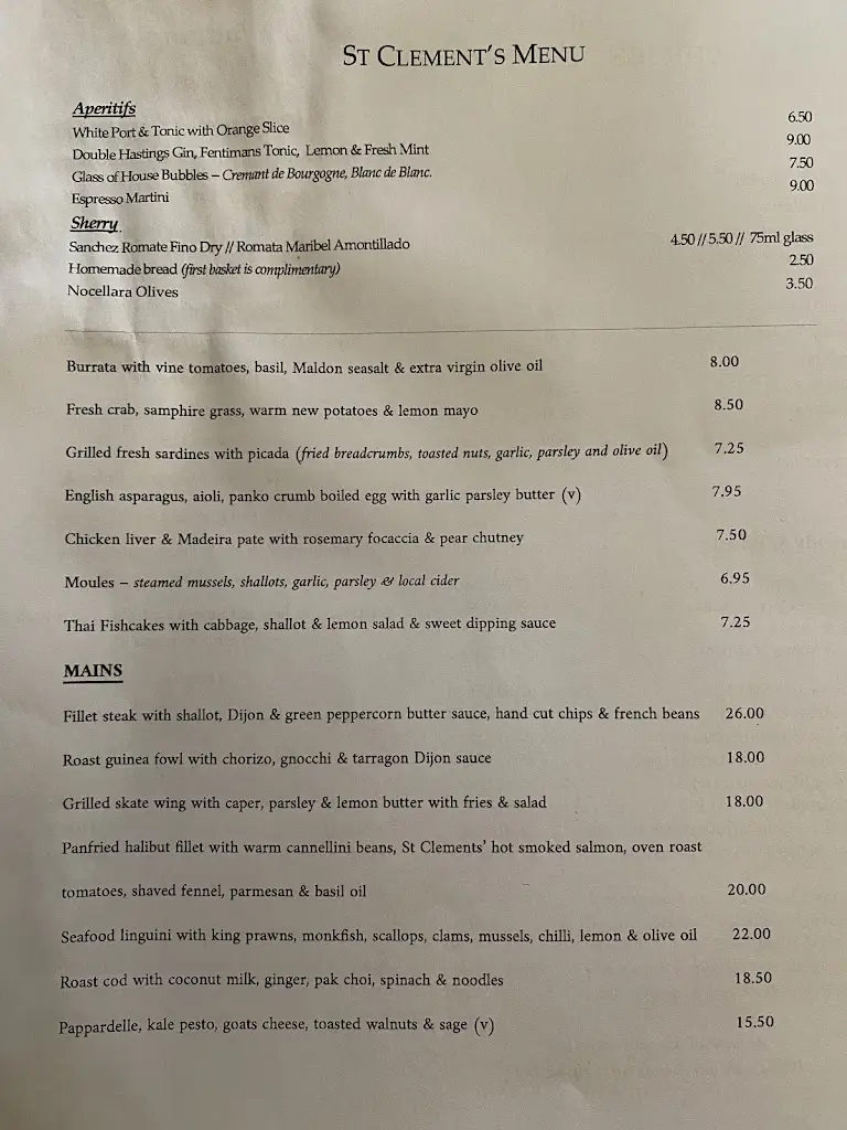 Menu_St Clement's Restaurant_Saint Leonards-on-Sea_image_3