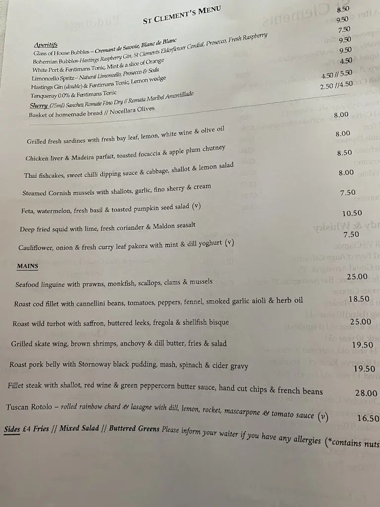 Menu_St Clement's Restaurant_Saint Leonards-on-Sea_image_4
