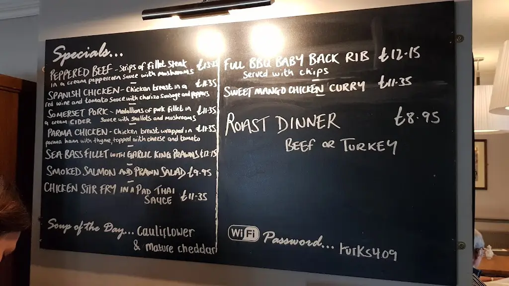 Menu_The Turks Head_Royton_imagen_3