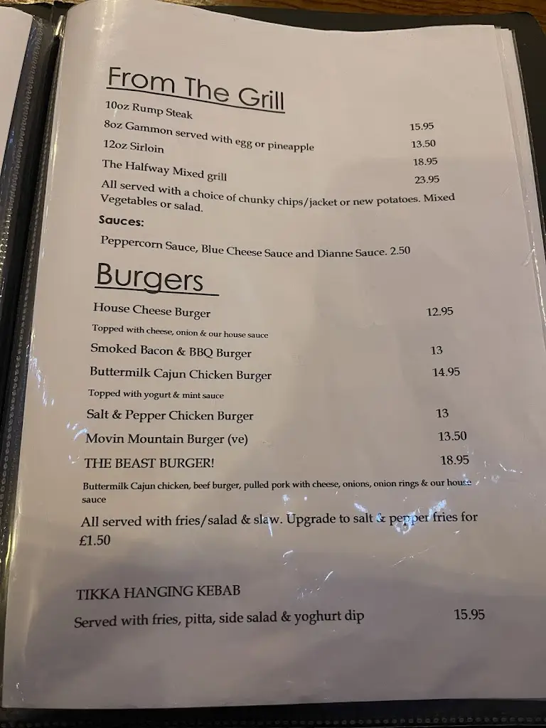 Menu_The Halfway House_Royton_image_2