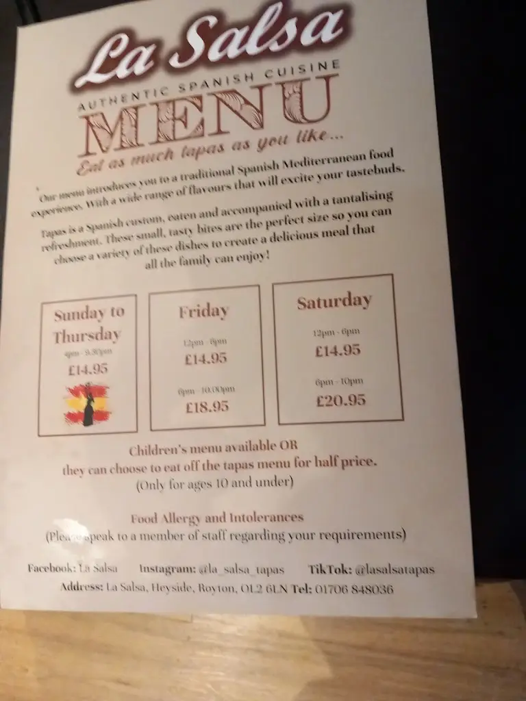 deborah shaw_La Salsa Tapas_Royton_recensione