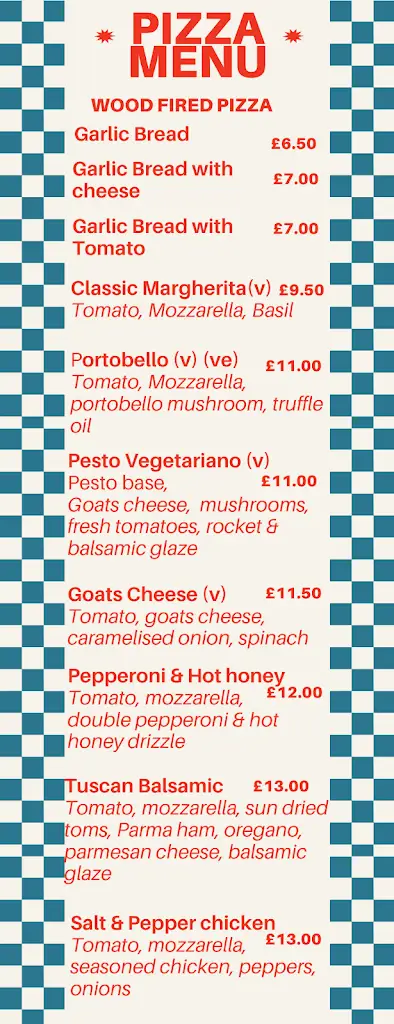 Menu_The Barclay Pizza & Prosecco_Royton_immagine_1