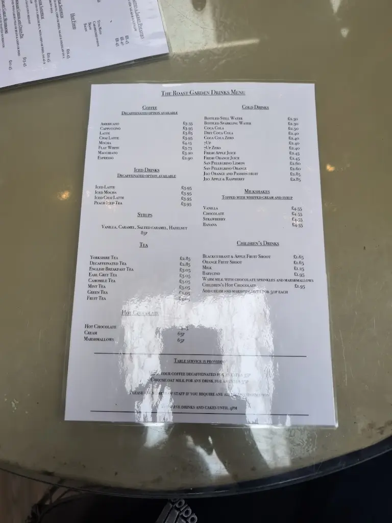 Menu_The Roast Garden Cafe_Royton_image_2