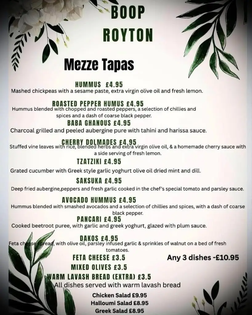 Menu_BOOP Royton_Royton_image_1