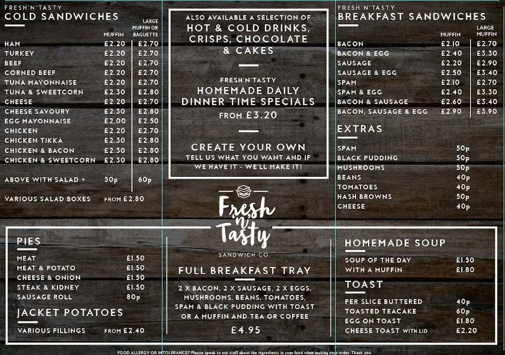 Menu_Fresh 'n' Tasty Sandwich Co_Royton_image_1
