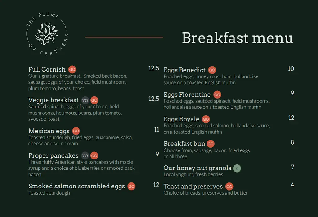 Menu_The Plume Of Feathers, Newquay_Saint Columb Major_image_3