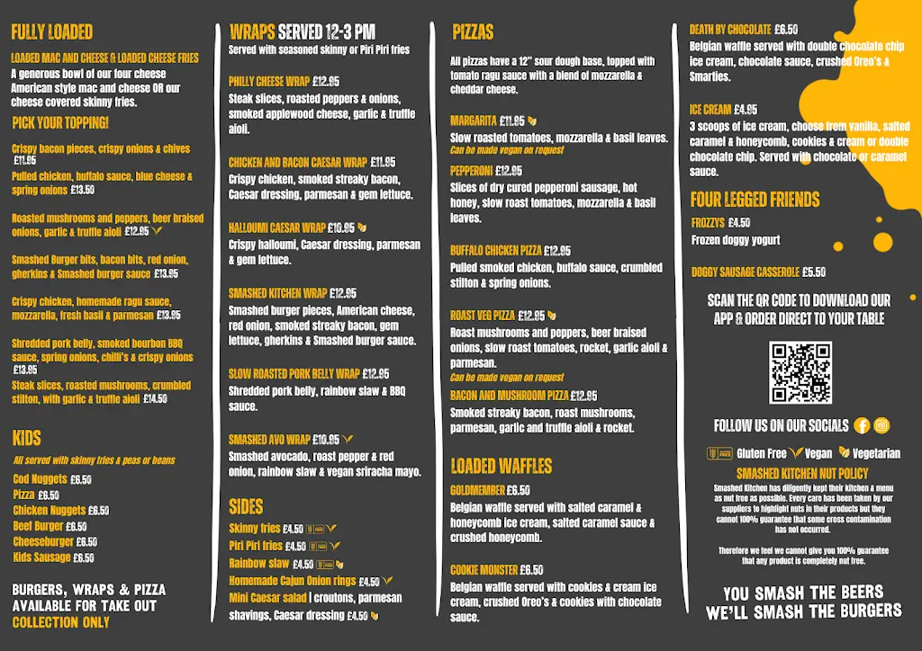 Menu_Smashed Kitchen_Ruddington_immagine_2