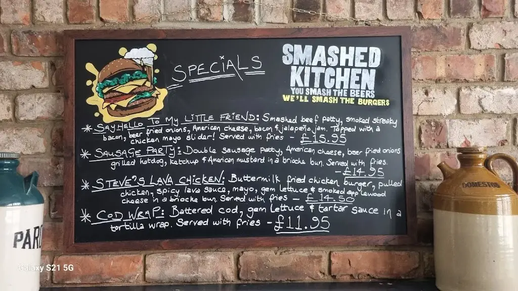 Menu_Smashed Kitchen_Ruddington_immagine_3