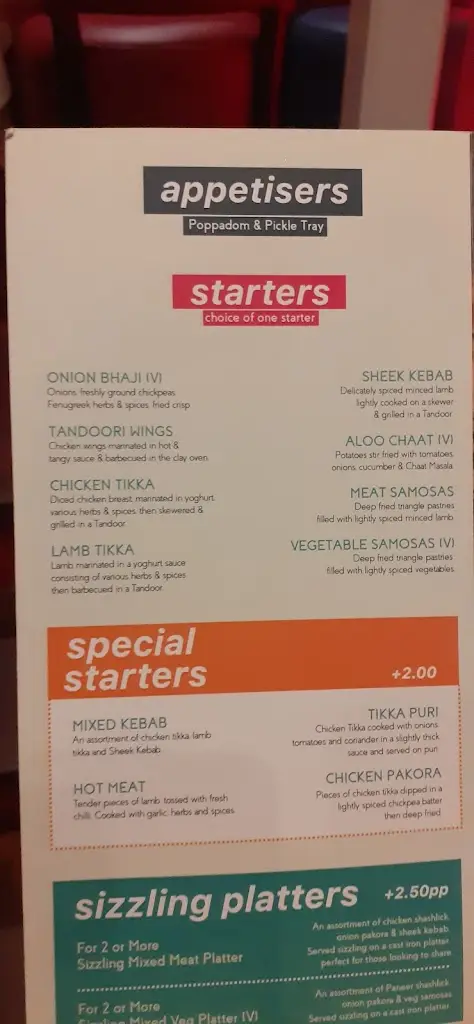 Menu_Three Spices_Ruddington_immagine_2