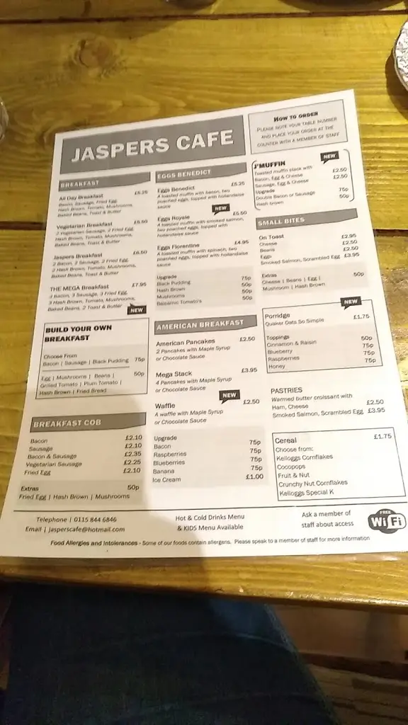 Menu_The Ruddy Cafe_Ruddington_image_3