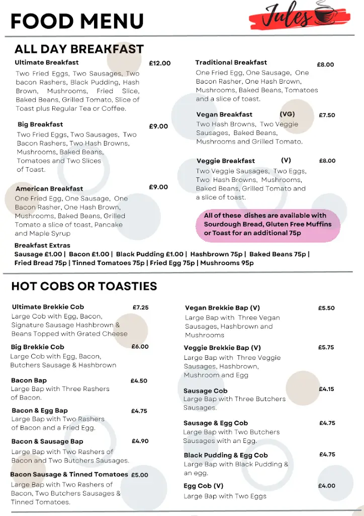 Menu_Jules Cafe & Deli Ltd_Ruddington_image_1