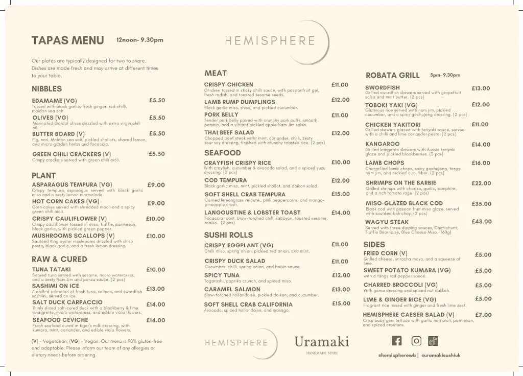 Menu_Hemisphere WB_Ruddington_immagine_2