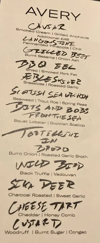 Menu_Avery Restaurant_Saint Stephen_image_3