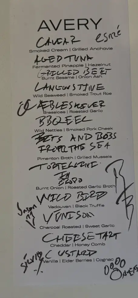 Menu_Avery Restaurant_Saint Stephen_image_4