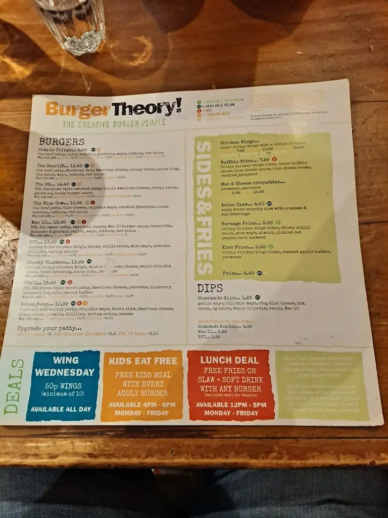 Menu_Burger Theory St Stephens Street_Saint Stephen_image_3