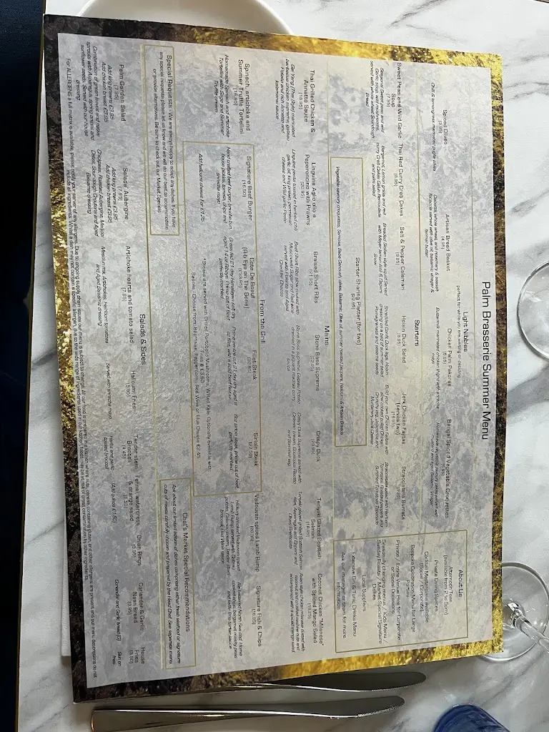 Menu_The Palm Brasserie_Basingstoke_image_3