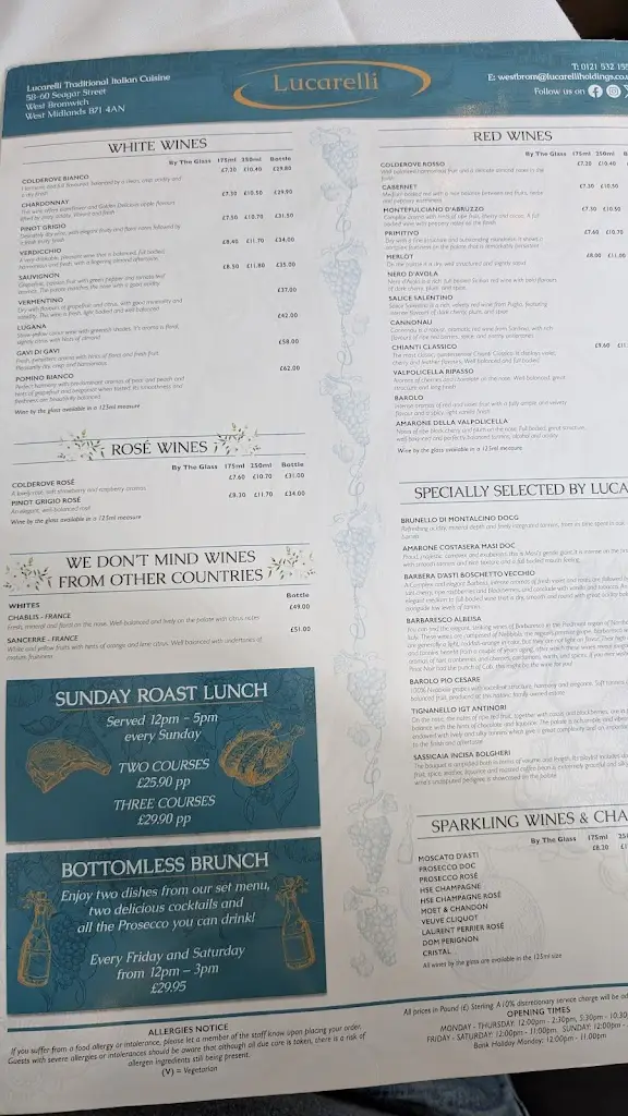Menu_Lucarelli Restaurant_Sandwell_image_2