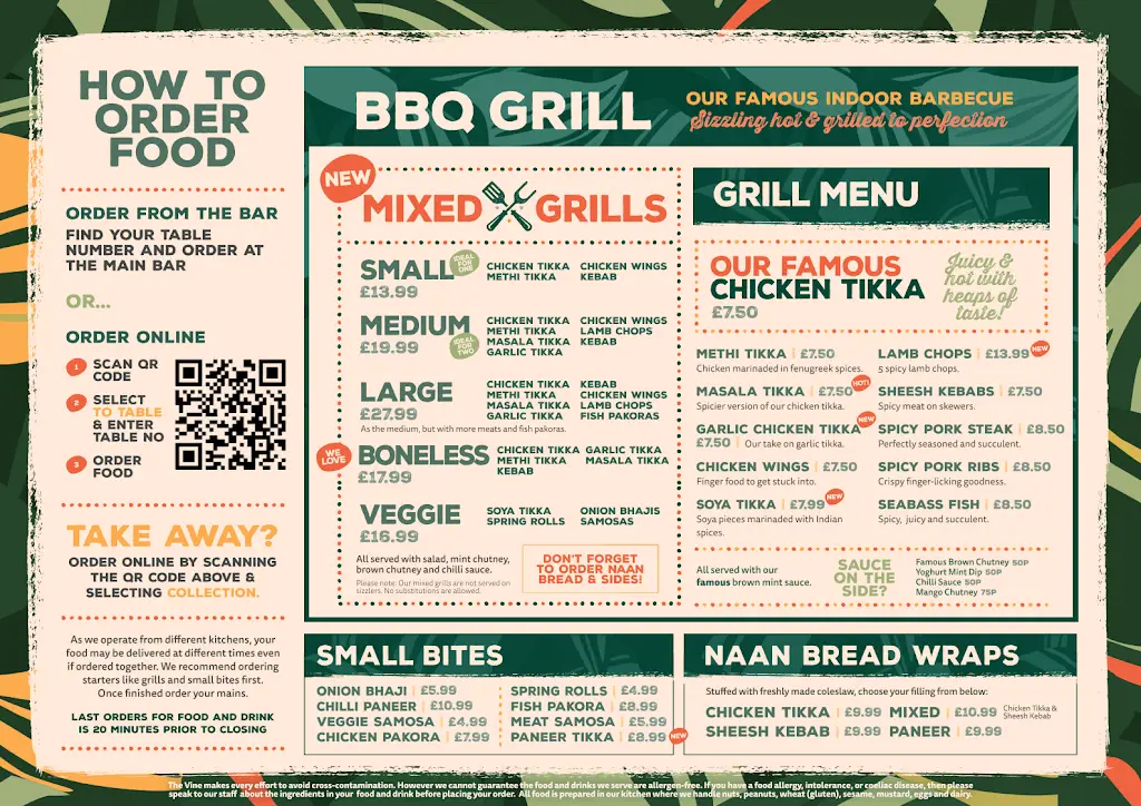 Menu_The Vine_Sandwell_image_2