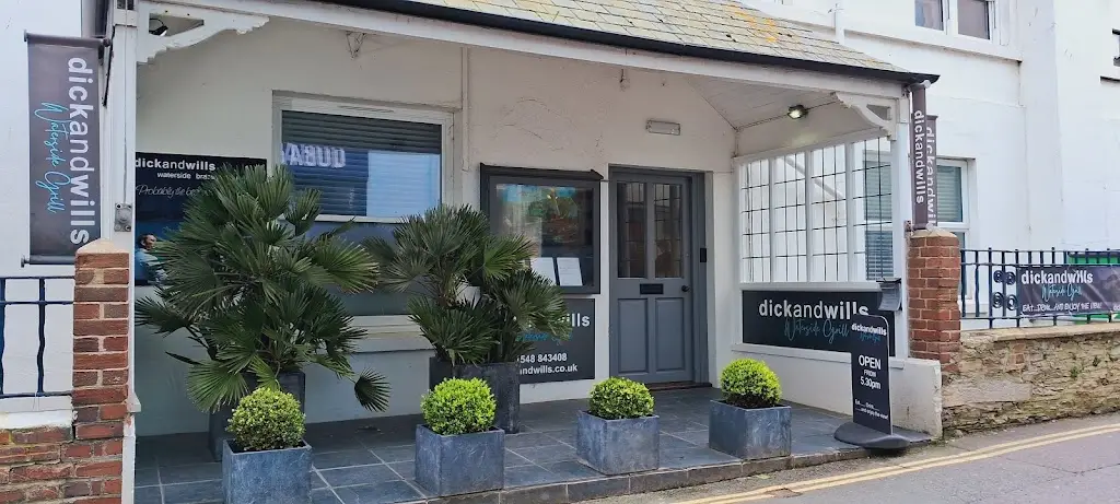 dickandwills restaurant in Salcombe
