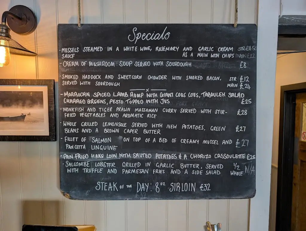 Menu_Boatswains at The Kings Arms_Salcombe_image_1