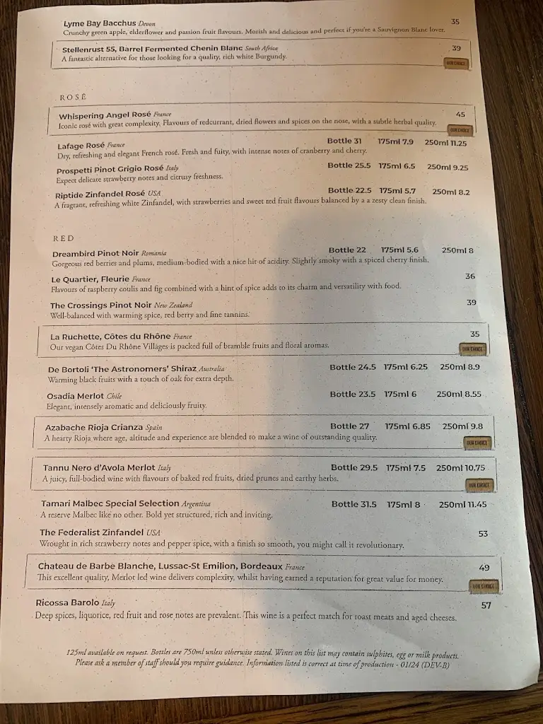 Menu_Victoria Inn, Salcombe_Salcombe_image_4