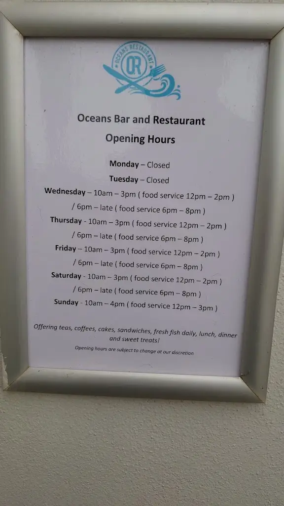 Menu_Thirty Three By The Sea_Salcombe_image_4