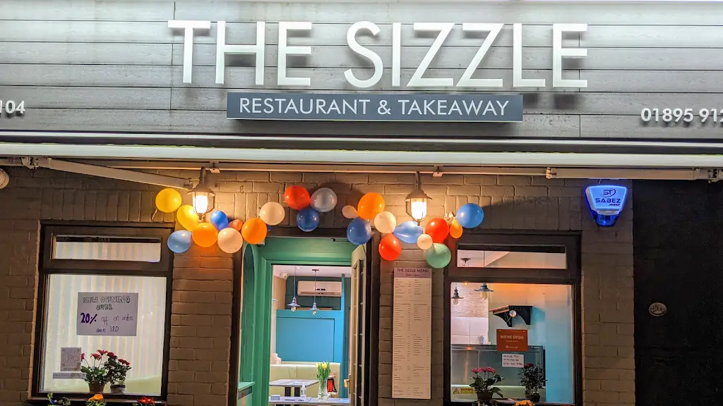 The Sizzle restaurant in Ruislip