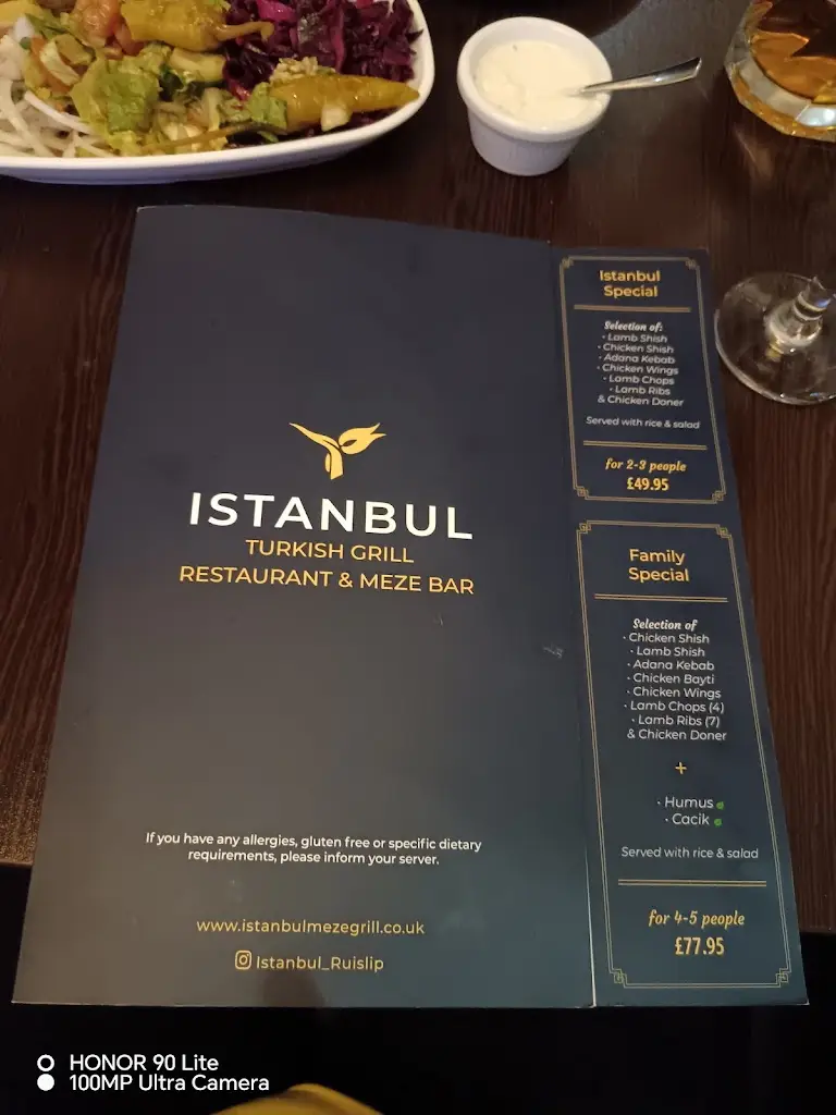 Menu_Istanbul Meze Grill_Ruislip_immagine_4