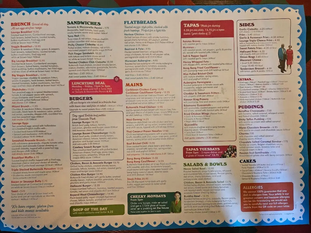 Menu_Granero Lounge_Ruislip_image_1