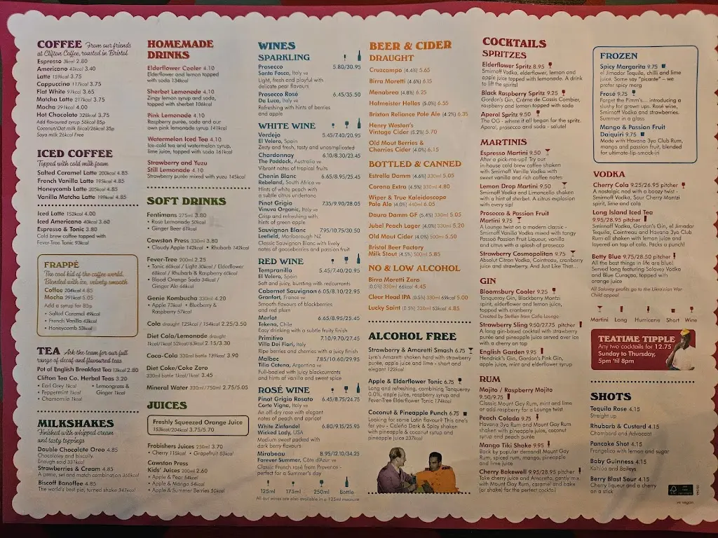 Menu_Granero Lounge_Ruislip_image_2