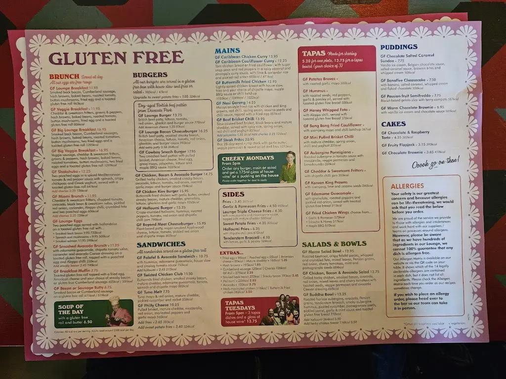 Menu_Granero Lounge_Ruislip_image_3