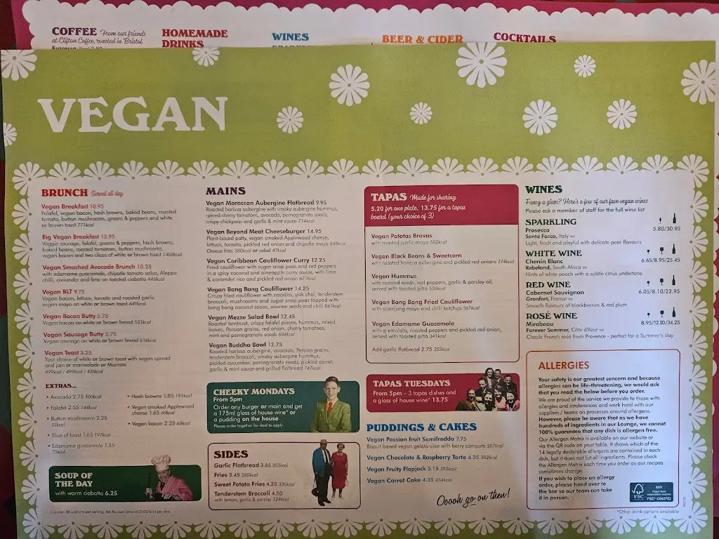 Menu_Granero Lounge_Ruislip_image_4