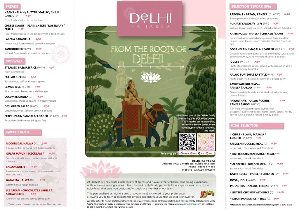 Menu_Delhi Ka Tadka_Ruislip_image_2