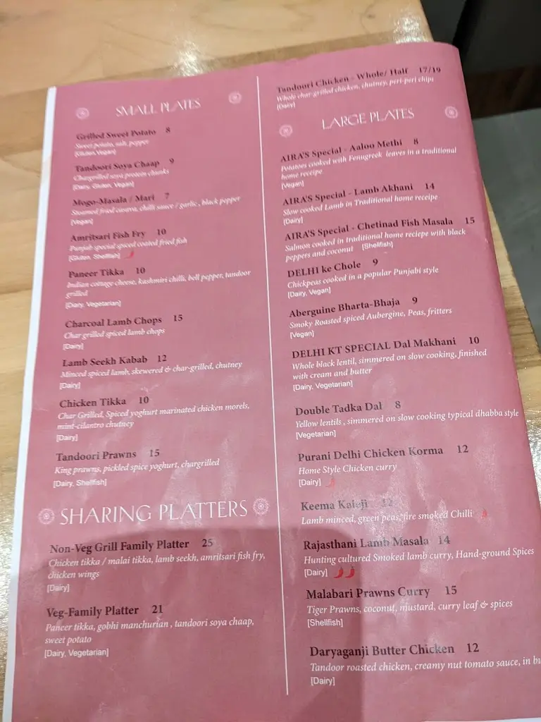 Menu_Delhi Ka Tadka_Ruislip_image_4