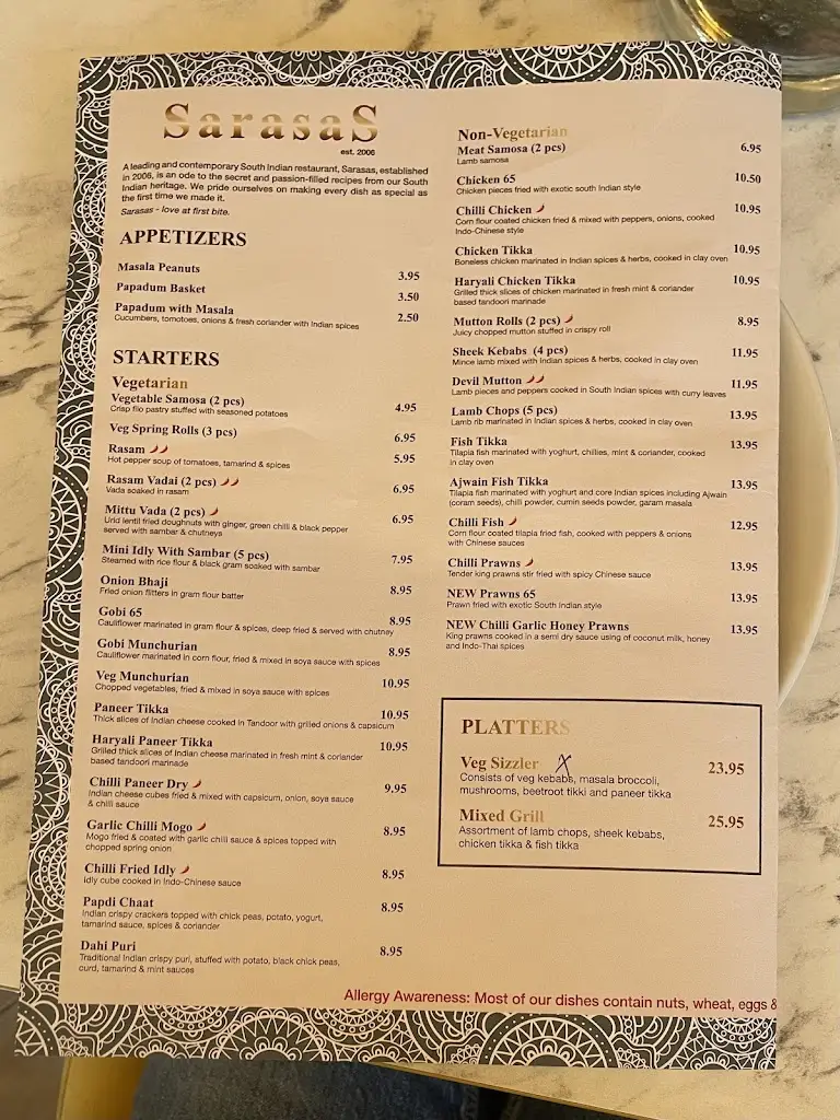 Menu_Sarasas_Ruislip_image_1