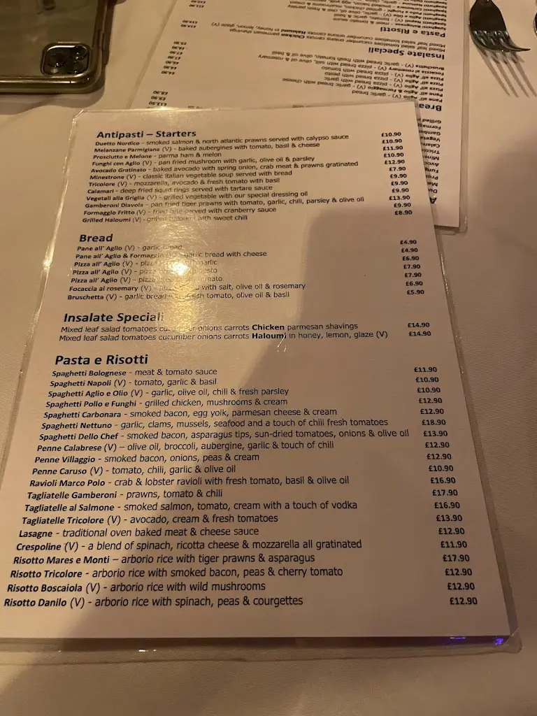 Menu_Remos Village_Ruislip_image_2