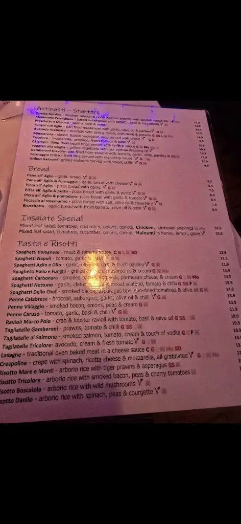 Menu_Remos Village_Ruislip_image_3