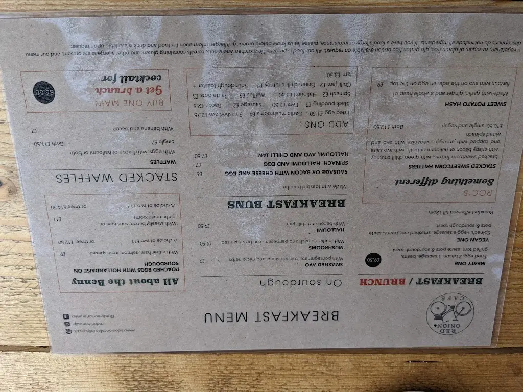Menu_Red Onion Cafe_Ruislip_image_4