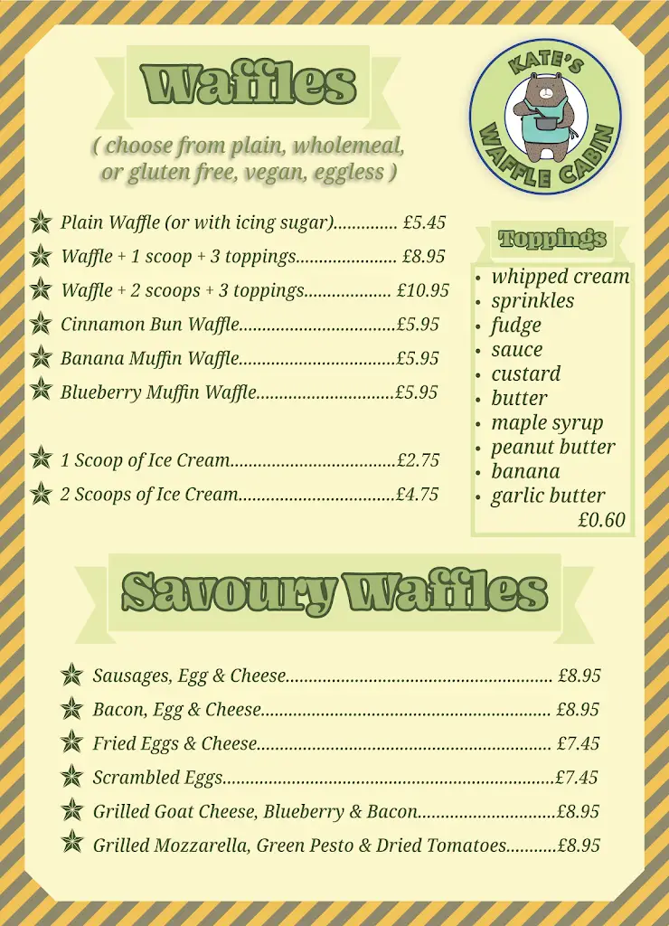 Menu_Kate's Waffle Cabin_Ruislip_image_3