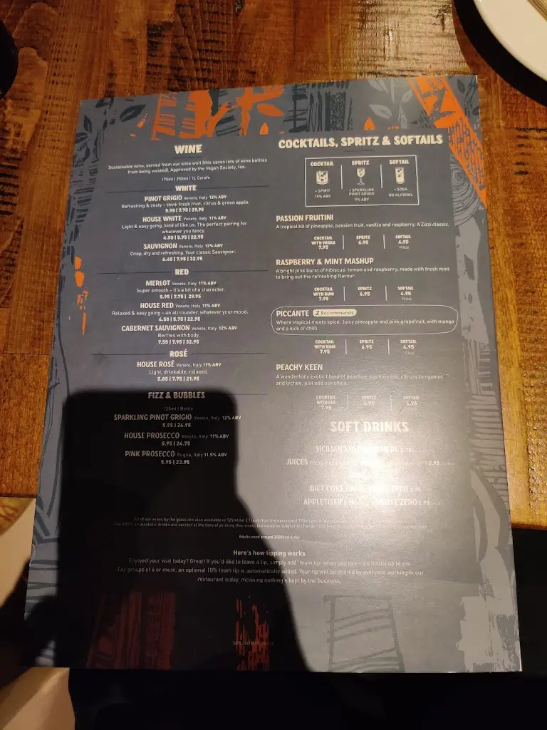 Menu_Zizzi - Basingstoke_Basingstoke_image_2