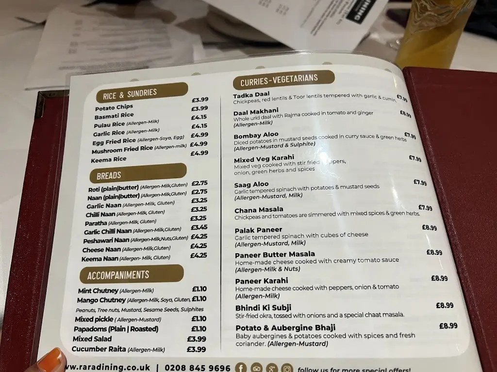 Menu_RARA DINING_Ruislip_image_4
