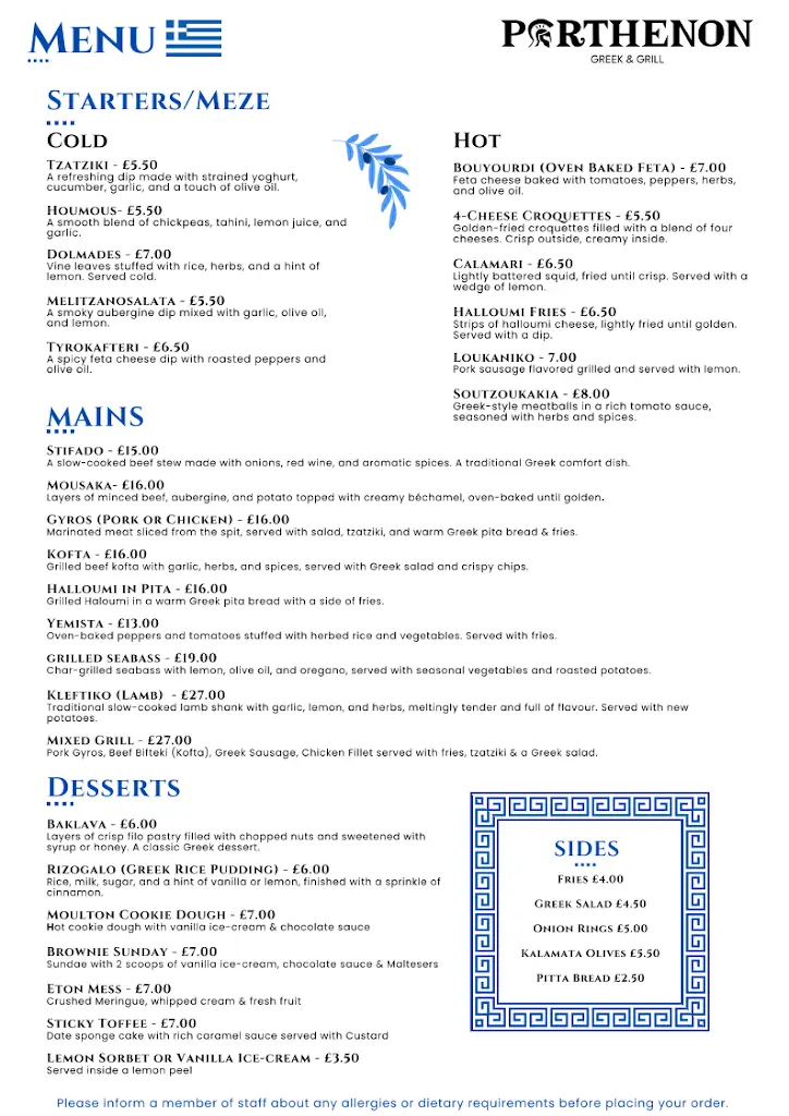 Menu_Parthenon Greek & Grill_Scole_image_1