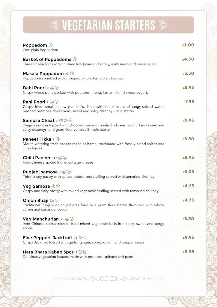 Menu_Spices and Spirits_Basingstoke_image_2